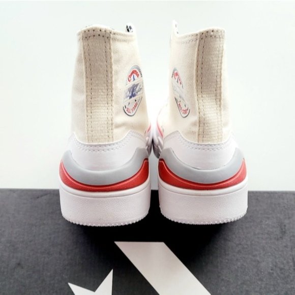 Converse CPX70 Hi Egret White University Red Women's 5 - Picture 5 of 7